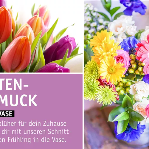 Blütenschmuck für die Vase